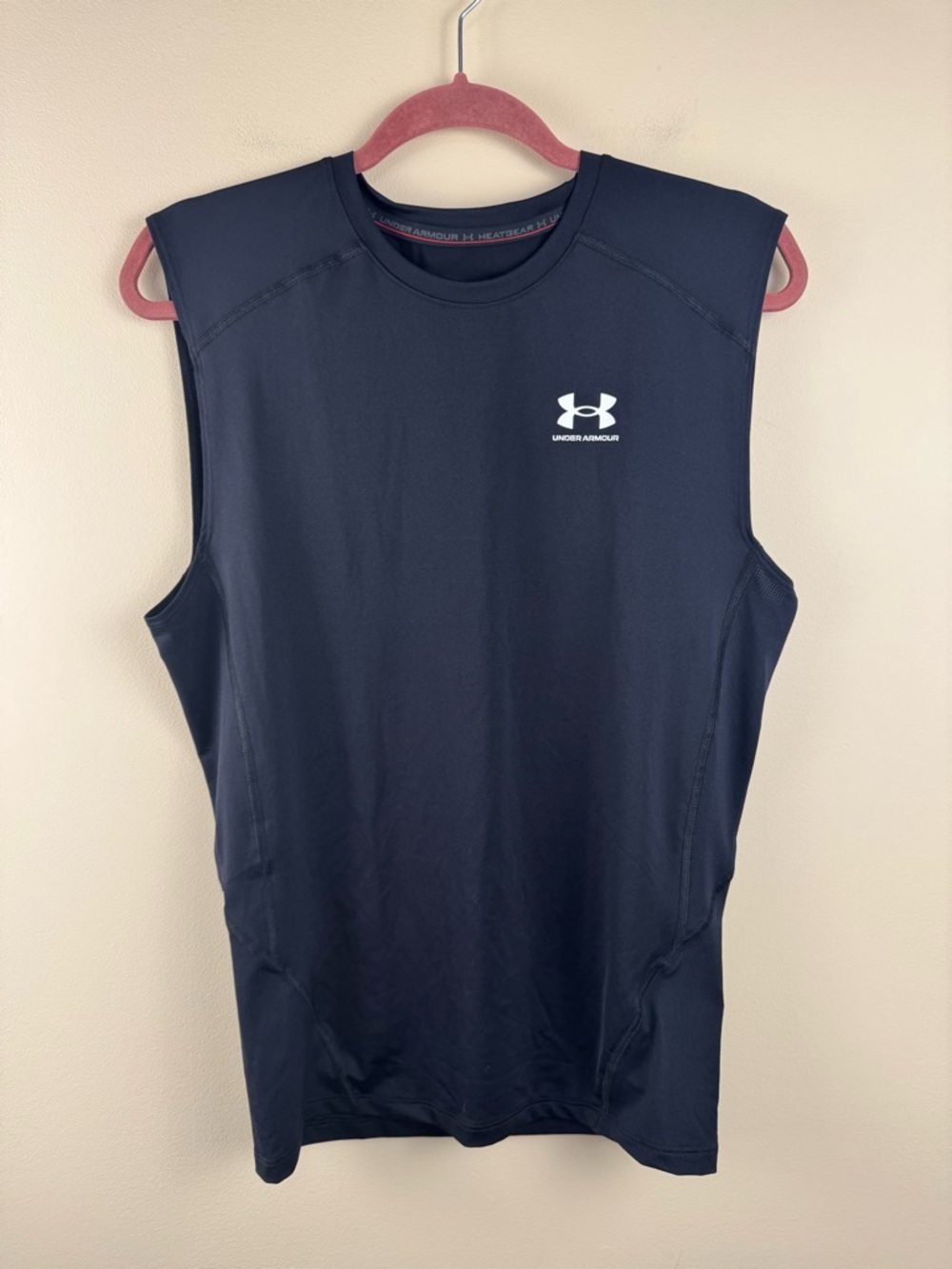 Under Armour HeatGear Compression Tank in Black